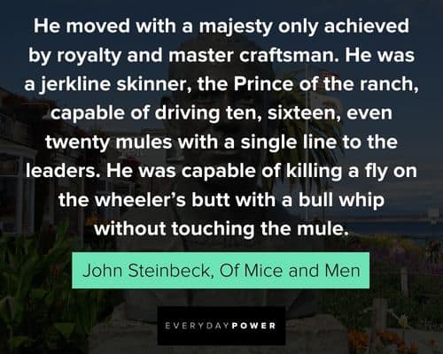 Cool Of Mice and Men quotes