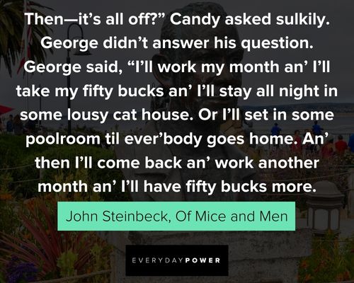 Special Of Mice and Men quotes