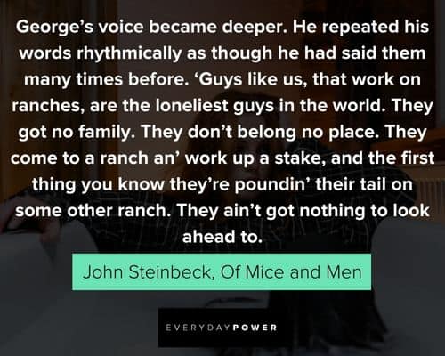 Relatable Of Mice and Men quotes