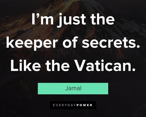 On My Block quotes about I'm just the keeper of secrets. Like the Vatican