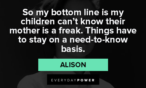 Orphan Black quotes from Alison
