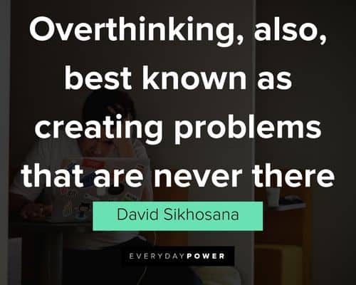 over thinking quotes