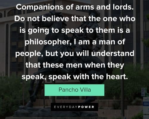 Funny Pancho Villa quotes