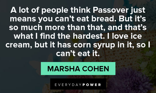 More Passover quotes
