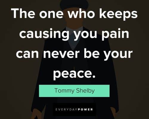 Peaky Blinders quotes for Instagram
