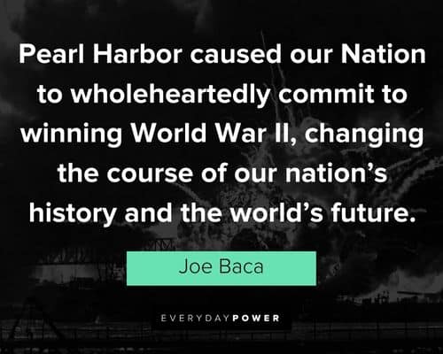 Remembering Pearl Harbor quotes