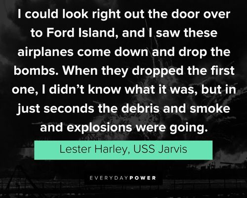 Appreciation Pearl Harbor quotes