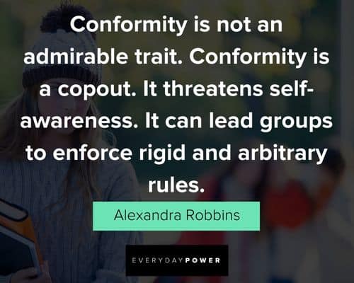 Conformity Quotes 8899