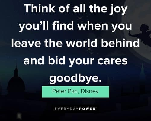 Peter Pan quotes to motivate you