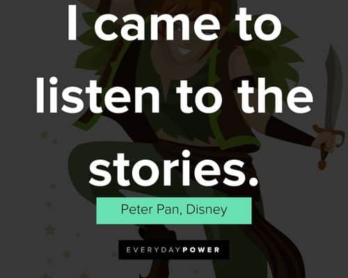 Special Peter Pan quotes