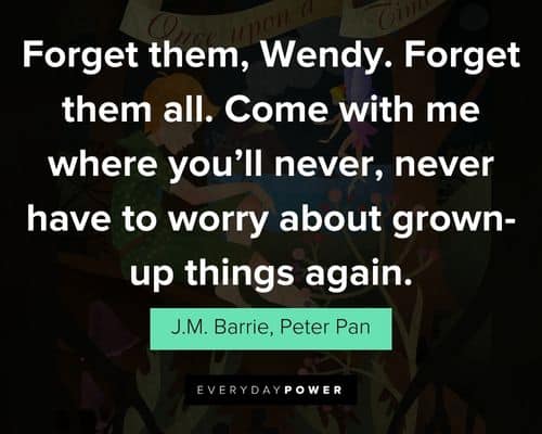 Amazing Peter Pan quotes