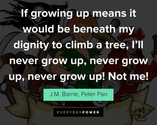 Positive Peter Pan quotes