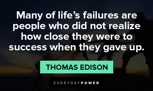 pick me up quotes from Thomas Edison