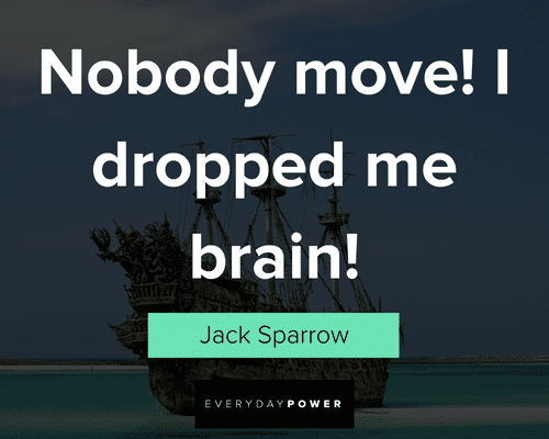 Pirates of the Caribbean quotes from Captain Jack Sparrow and others