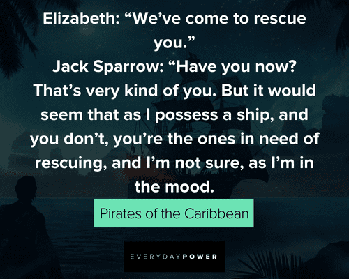 Top Pirates of the Caribbean quotes