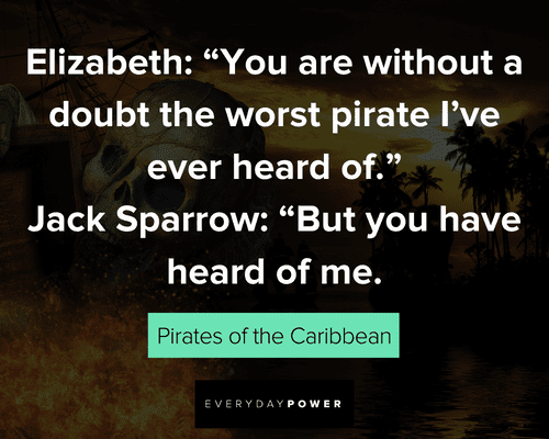 Best Pirates of the Caribbean quotes
