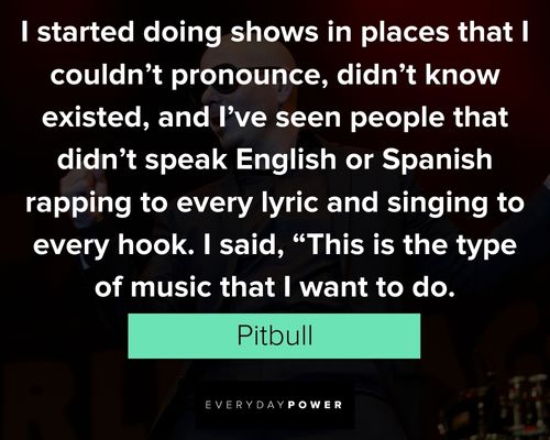 Pitbull quotes and saying
