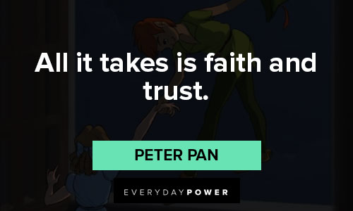 Positive affirmations on all it takes is faith and trust