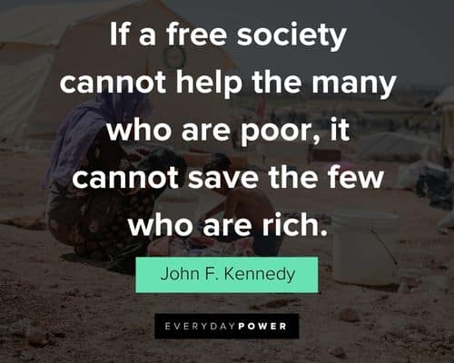 Poverty quotes from Politicians 