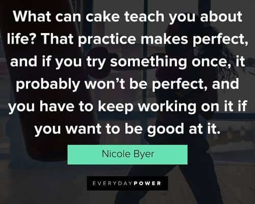Amazing practice quotes