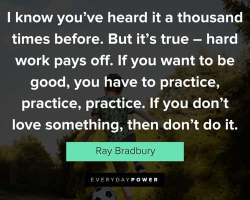 Relatable practice quotes