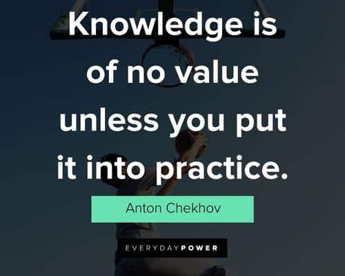 Memorable practice quotes