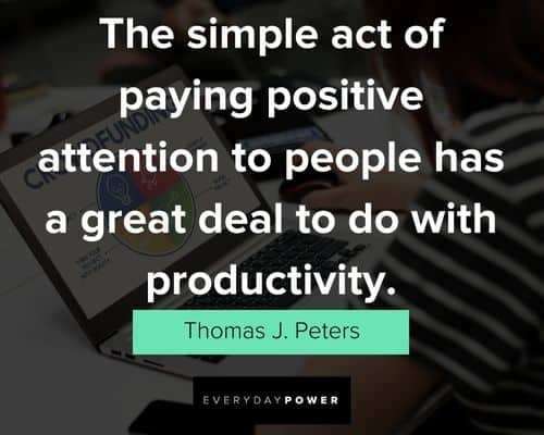 positive productivity quotes