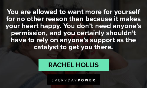 Wise and inspirational Rachel Hollis quotes