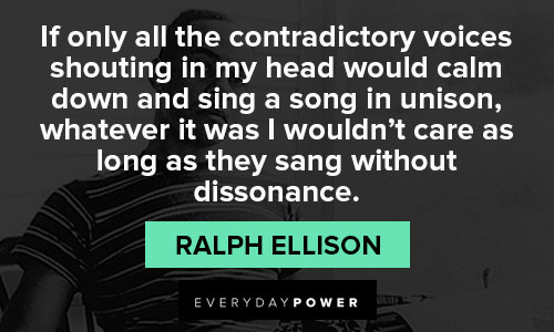 ralph ellison quotes wise and Inspirational