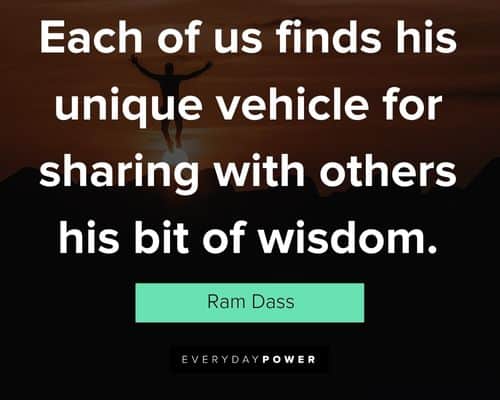 Ram Dass quotes for Instagram 
