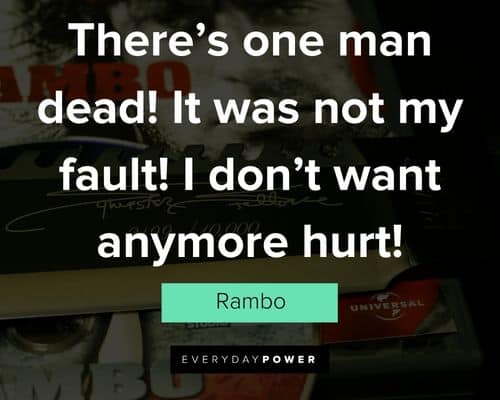 rambo quotes