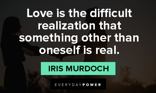 realization quotes about love