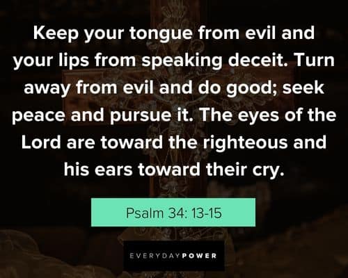 religious quotes about keep your tongue from evil and your lips from speaking decit
