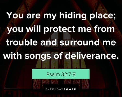 religious quotes about hiding place