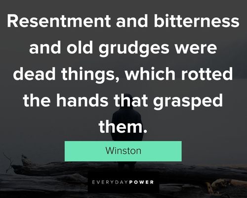 Cool resentment quotes