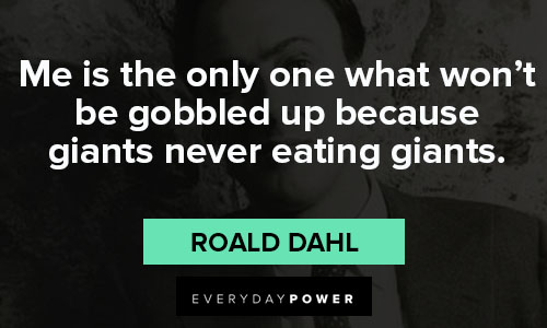 Roald Dahl quotes from The BFG