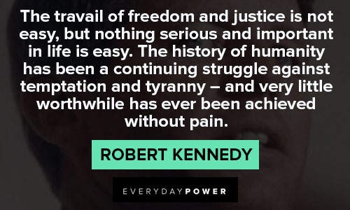 Robert Kennedy quotes about justice