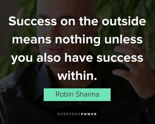 robin sharma quotes about success