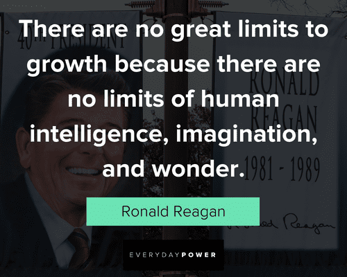 Ronald Reagan Quotes about human intelligence