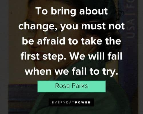 Short Rosa Parks Quotes