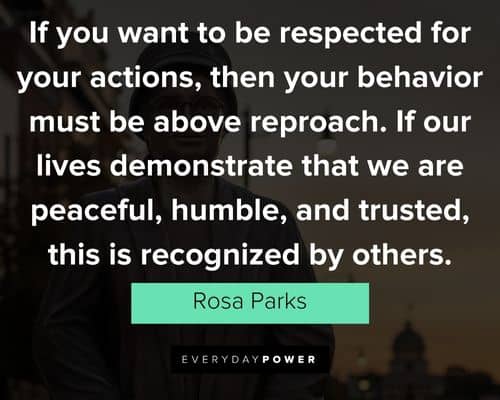 Special Rosa Parks Quotes