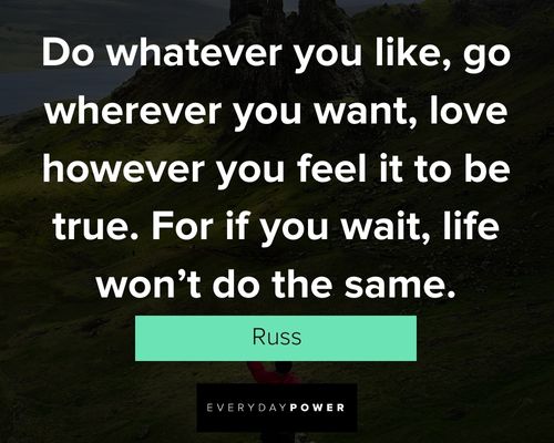 Meaningful Russ quotes