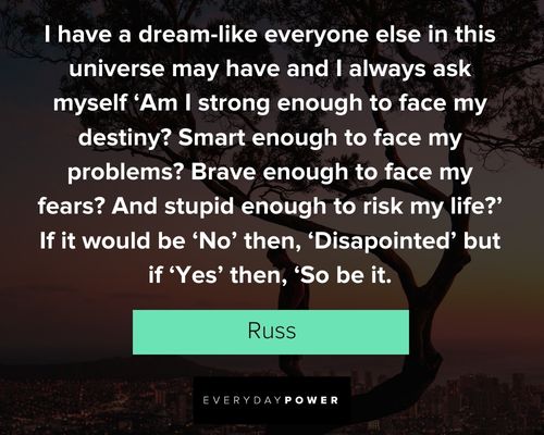 Special Russ quotes