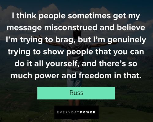 Motivational Russ quotes