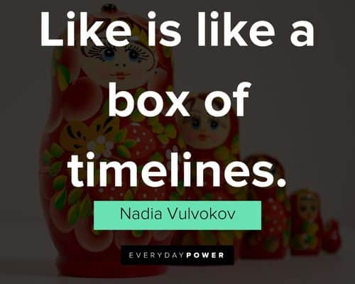 Positive Russian Doll quotes