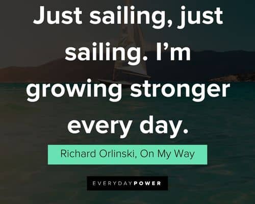 Sailing quotes from song lyrics