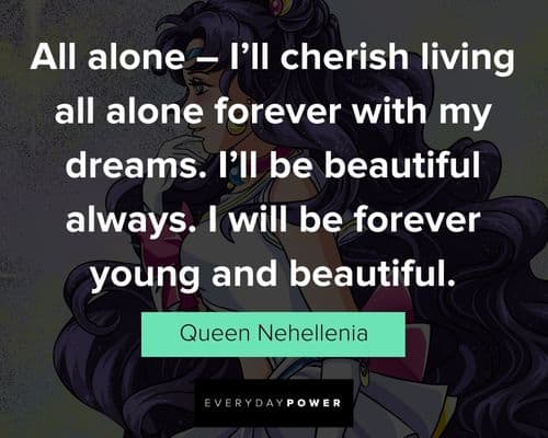 Sailor Moon quotes about young and beautiful 