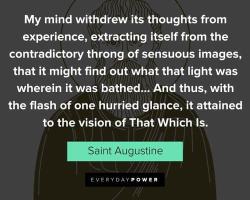 More Saint Augustine quotes