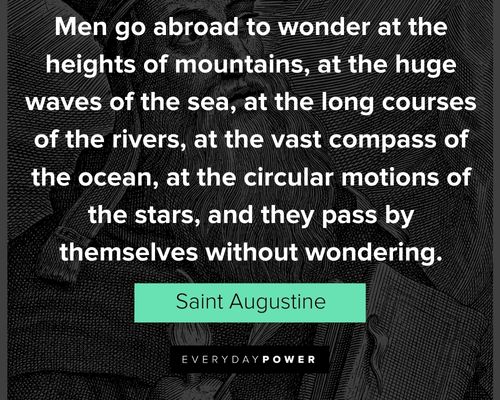 Appreciation Saint Augustine quotes