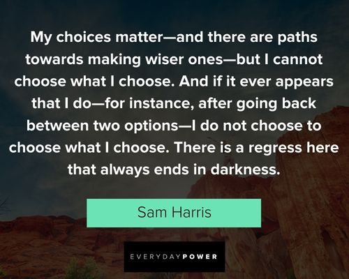 Amazing Sam Harris quotes